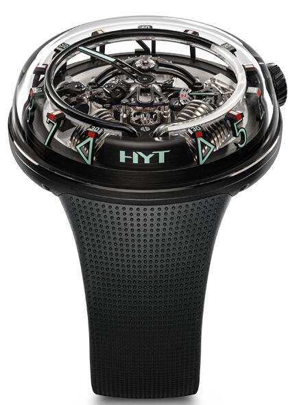 Review HYT H20 all black 251-AD-468-RF-RU Replica watch